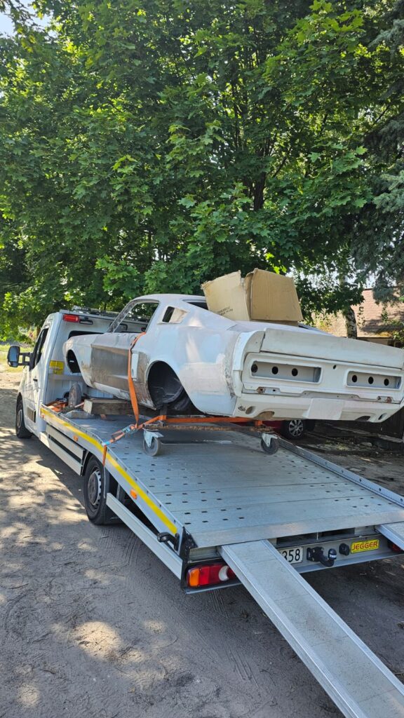 Transport ramy pojazdu Poznań