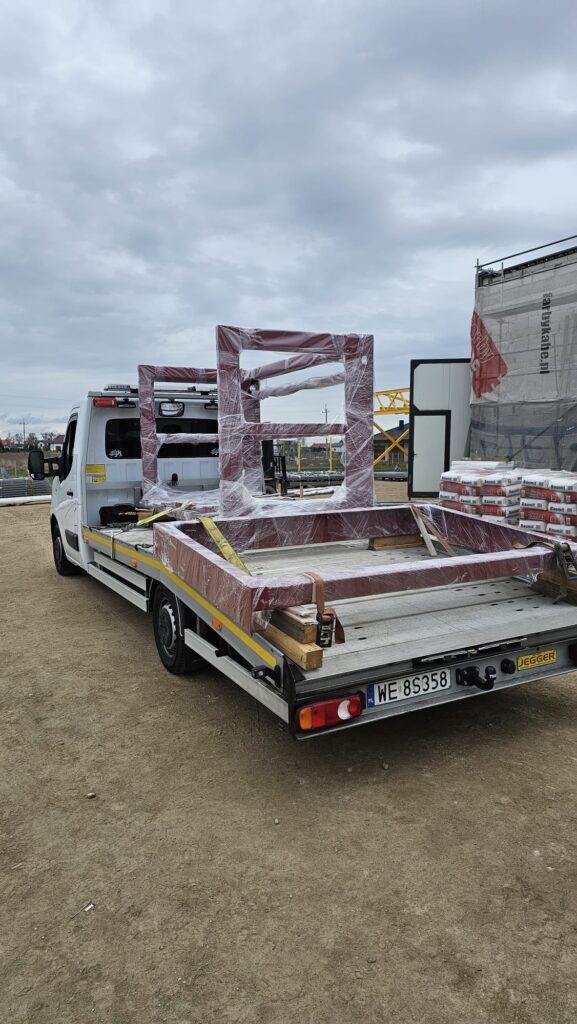 Transport ramy stalowej Poznań