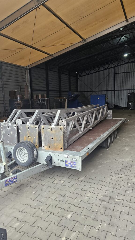 Transport wsporników stalowych poznań