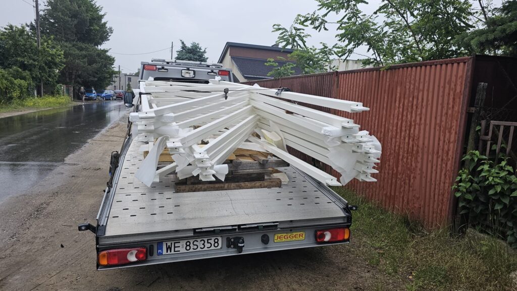 Kratownica stalowa laweta poznań