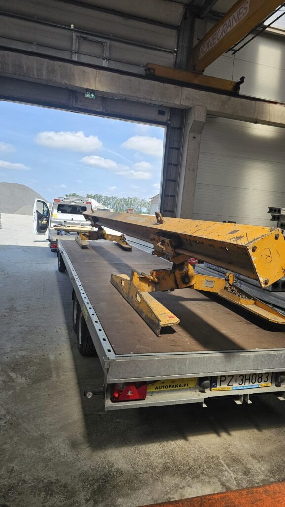 transport długiej szyny Poznań